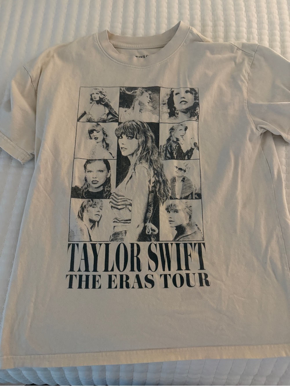 Taylor Swift The Eras Tour Graphic Tee - Off-White